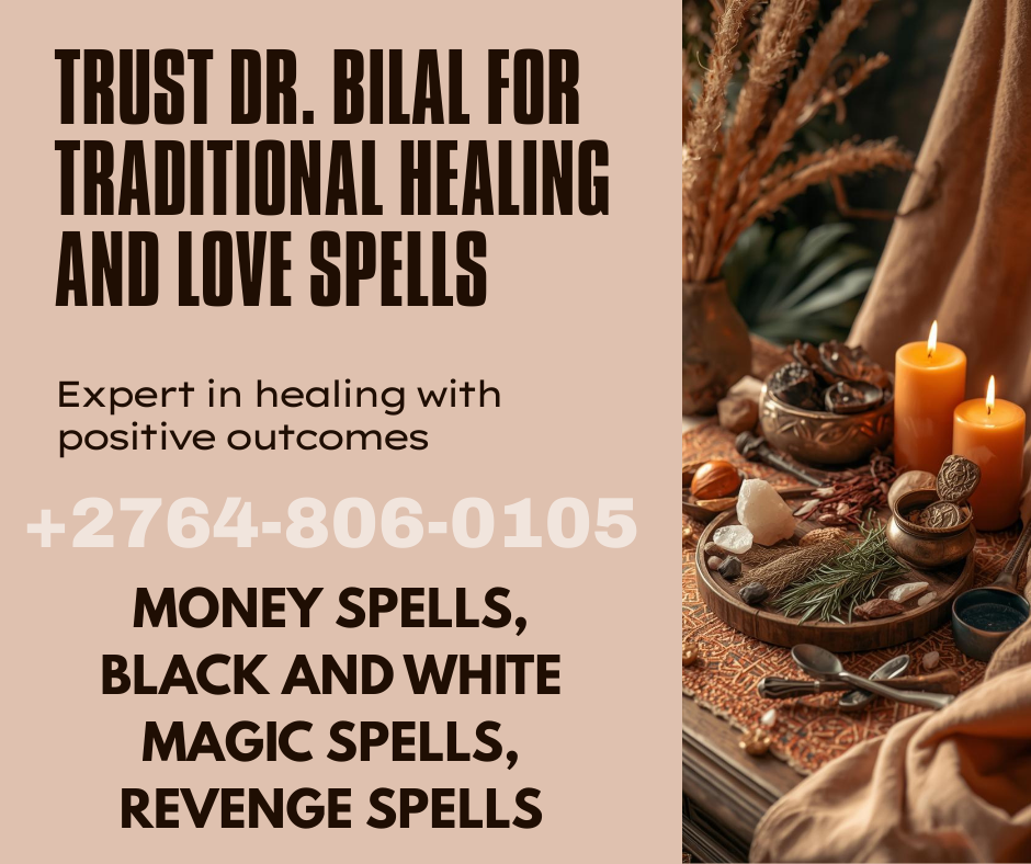 facebook post trust dr. bilal for traditional healing and love spells