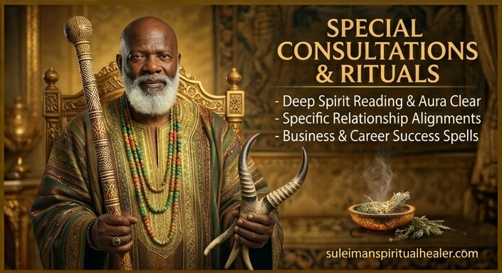 special ccnsultation & rituals